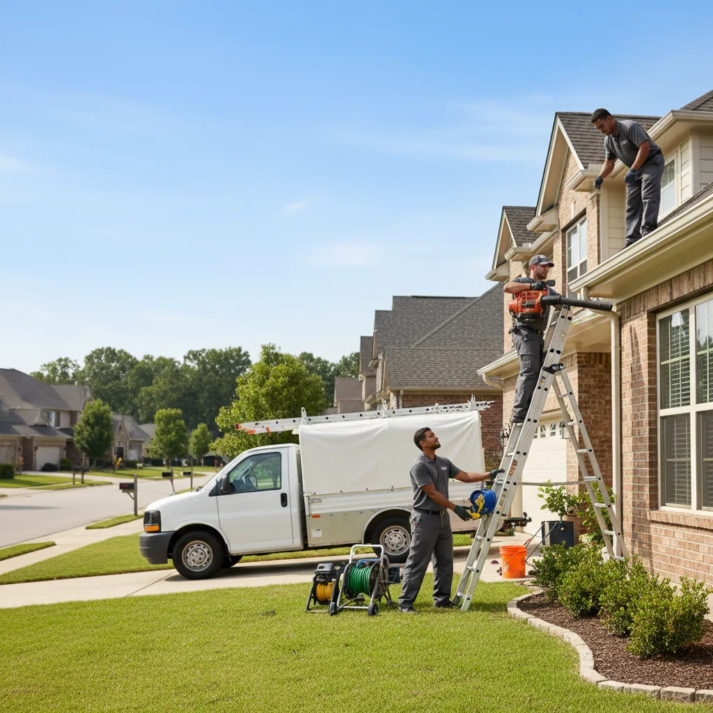 Home Gutter Service in Milmine, IL near me